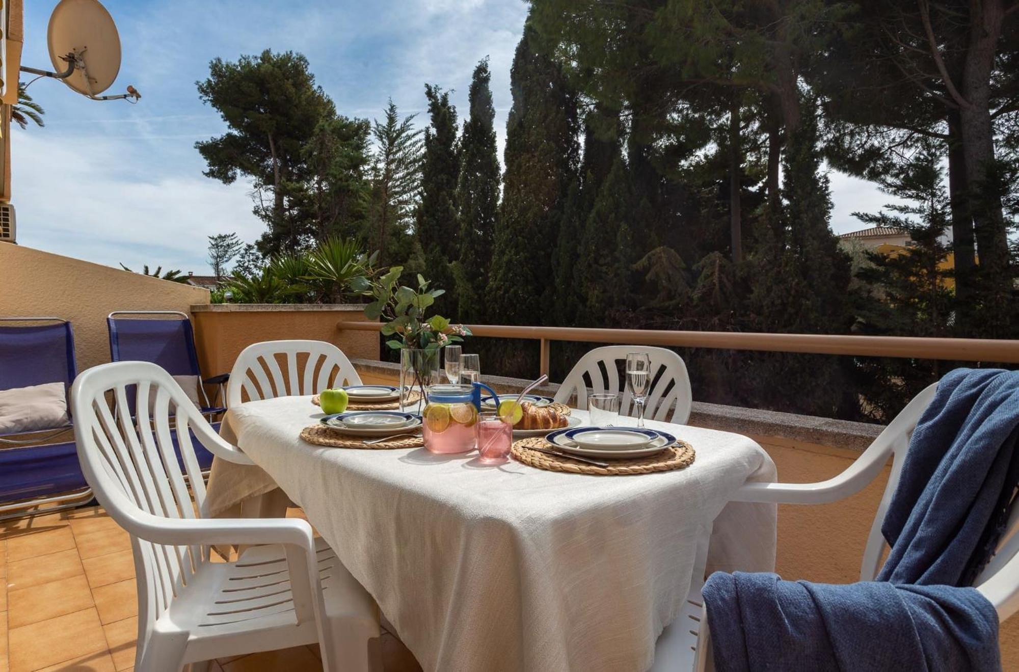 Ferienwohnung El Mar L' Escala Exterior foto